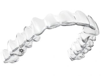 Invisalign Adult Upper on White-Large Invisalign Adult Upper on White-Large